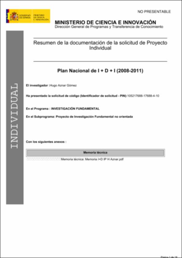1. Resumen de la documentación de la solicitud de Proyecto Individual FFI2010-17670.pdf.jpg